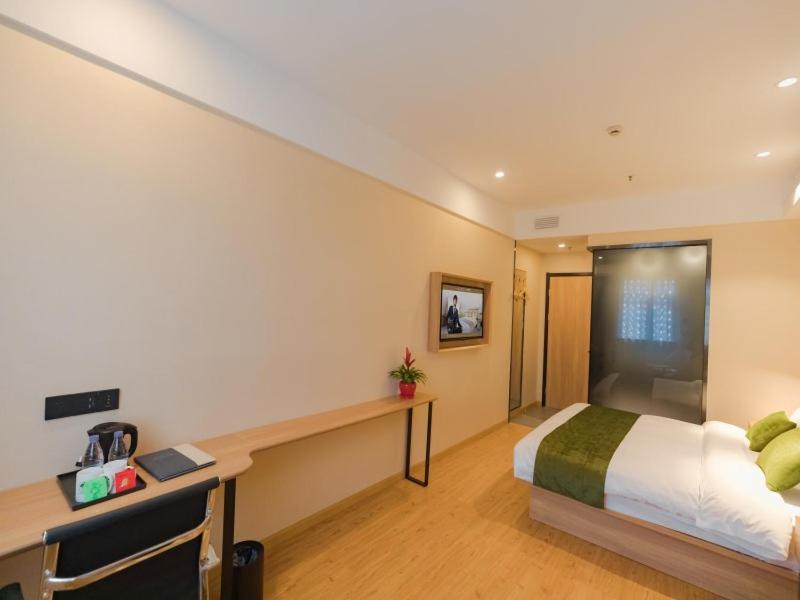 Greentree Inn Shanghai Huangxing Park Subway Station Express Hotel Zewnętrze zdjęcie