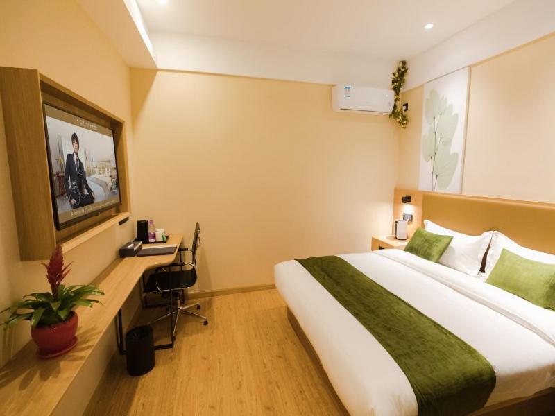Greentree Inn Shanghai Huangxing Park Subway Station Express Hotel Zewnętrze zdjęcie