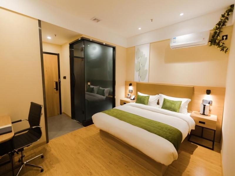 Greentree Inn Shanghai Huangxing Park Subway Station Express Hotel Zewnętrze zdjęcie