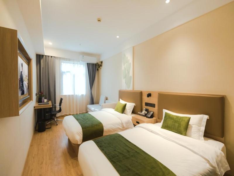 Greentree Inn Shanghai Huangxing Park Subway Station Express Hotel Zewnętrze zdjęcie